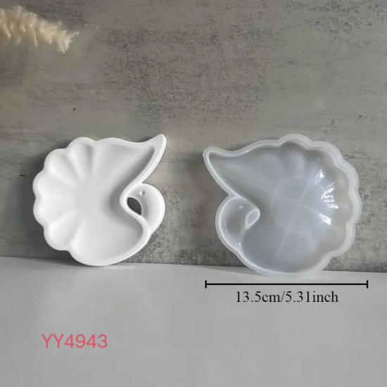 YY4943 - KUĞU TASARIM SUNUMLUK - SİLİKON KALIP